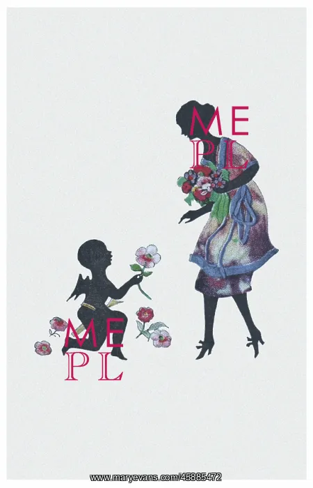 : Silhouette - Postcard Design : Silhouette - Postcard Design