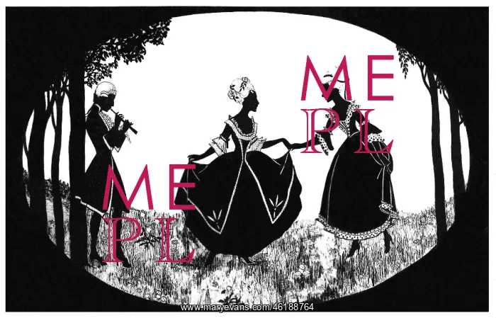 : Silhouette - Postcard Design : Silhouette - Postcard Design