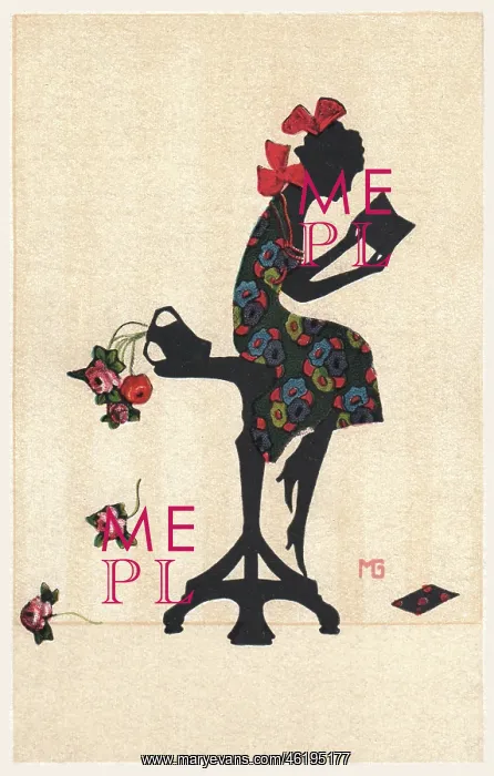 : Silhouette - Postcard Design : Silhouette - Postcard Design