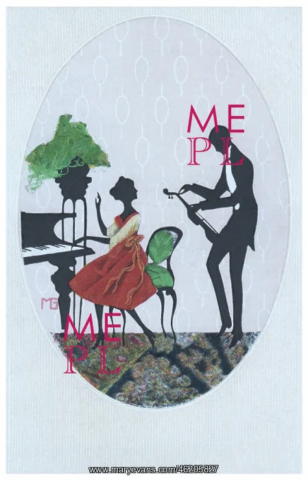 : Silhouette - Postcard Design : Silhouette - Postcard Design