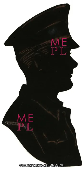  : Silhouette of a Scots Guard