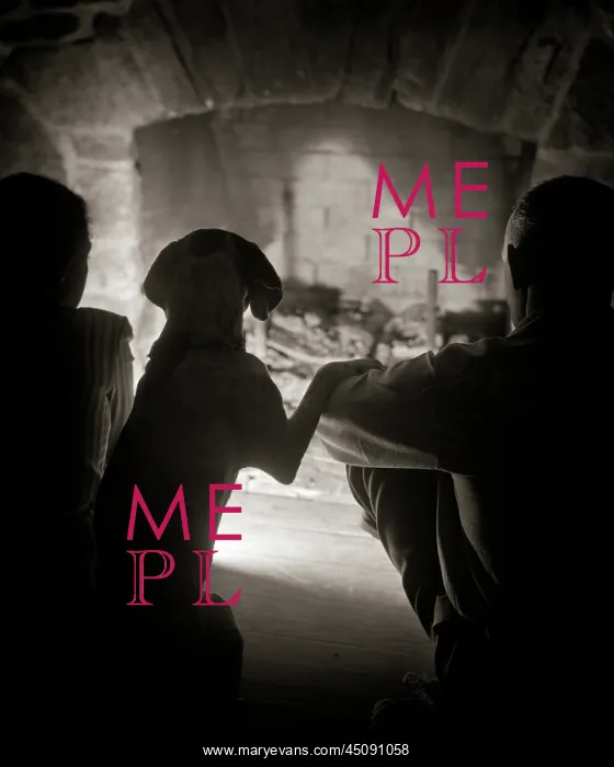: Silhouetted Anonymous Back View of Couple with : Silhouetted Anonymous Back View of Couple with