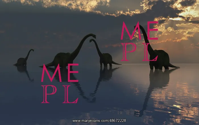 : The silhouetted shapes of sauropod dinosaurs at : The silhouetted shapes of sauropod dinosaurs at