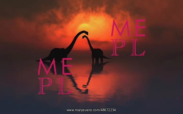 : The silhouetted shapes of sauropod dinosaurs at : The silhouetted shapes of sauropod dinosaurs at