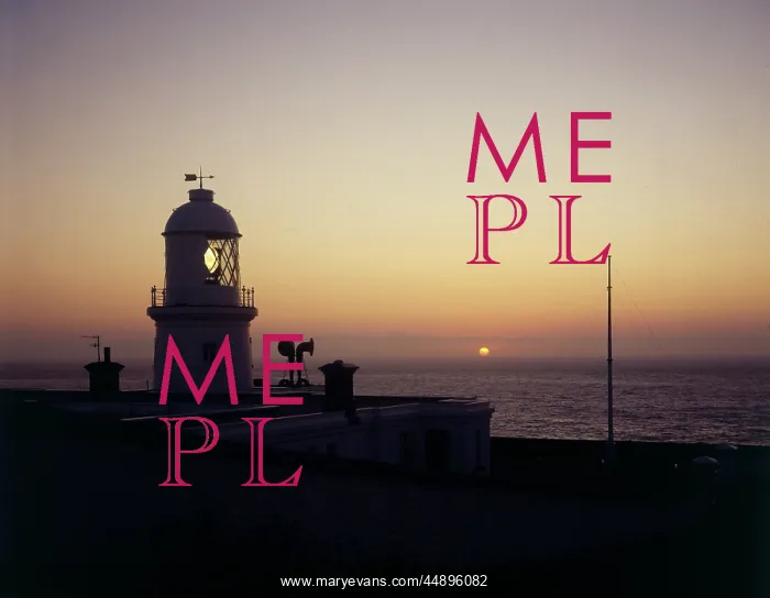 : Silhouetted view of Pendeen Lighthouse, Cornwall : Silhouetted view of Pendeen Lighthouse, Cornwall