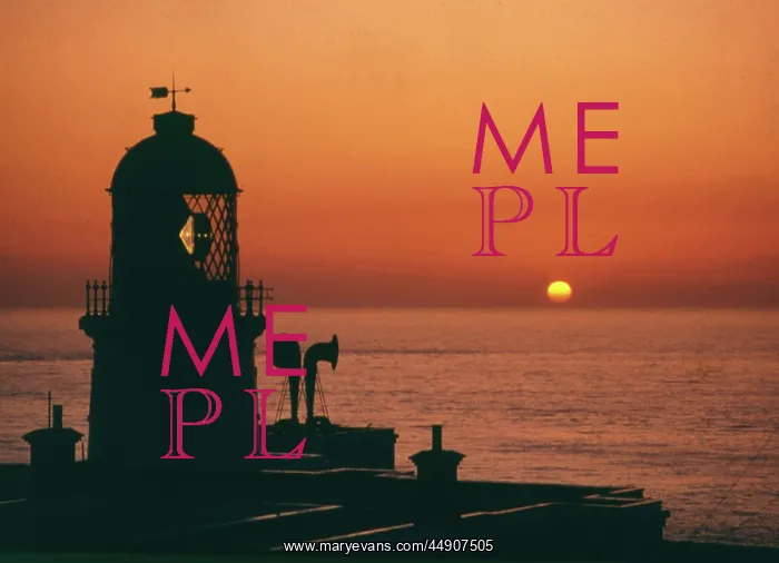 : Silhouetted view of Pendeen Lighthouse, Cornwall : Silhouetted view of Pendeen Lighthouse, Cornwall