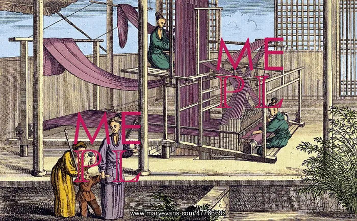 : Silk Manufacture in China, 1700s : Silk Manufacture in China, 1700s