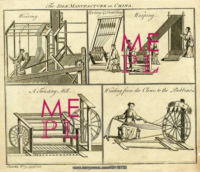  : Silk Manufacture in China