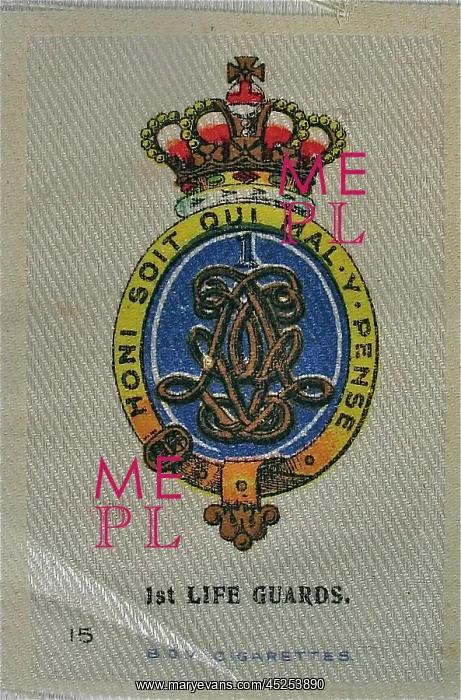 : Silk Regimental Badges : Silk Regimental Badges