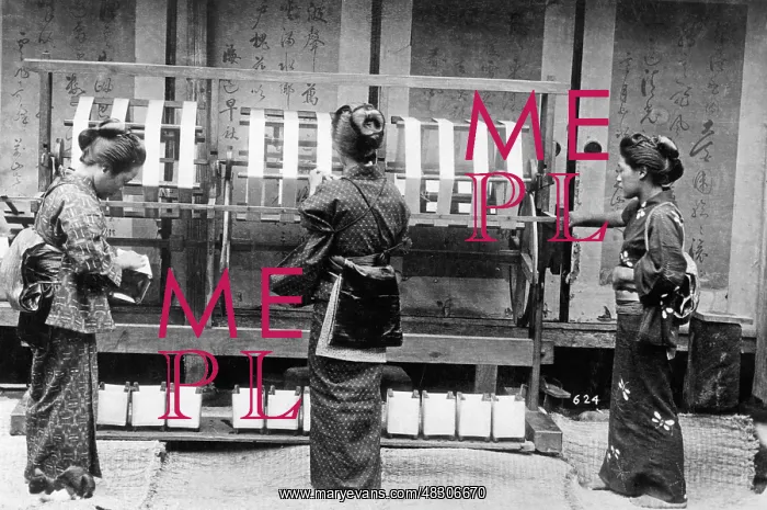 : Silk spinning mill, 1930 : Silk spinning mill, 1930