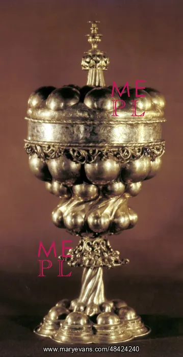  : Silver goblet, 16th century
