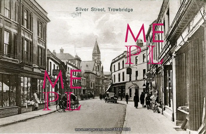 : Silver Street, Trowbridge, Wiltshire : Silver Street, Trowbridge, Wiltshire