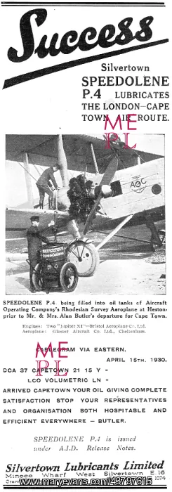 : Silvertown Speedolene P4 Aero Engine Oil : Silvertown Speedolene P4 Aero Engine Oil