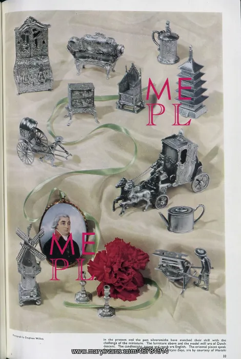 : Silverware Miniatures : Silverware Miniatures
