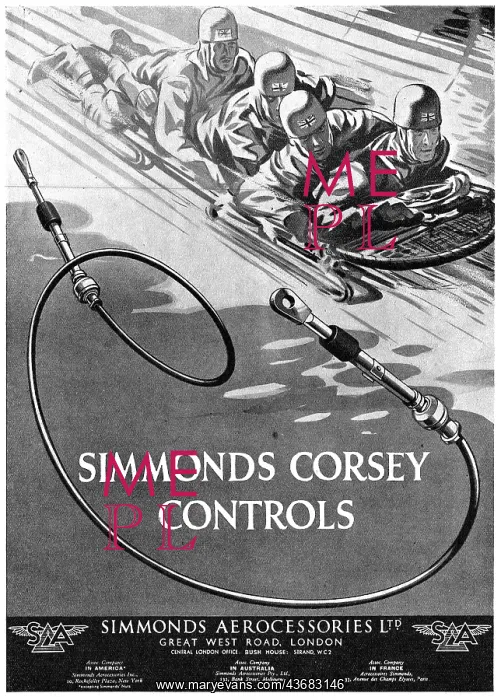 : Simmonds Aerocessories - Simmonds Corsey Controls : Simmonds Aerocessories - Simmonds Corsey Controls
