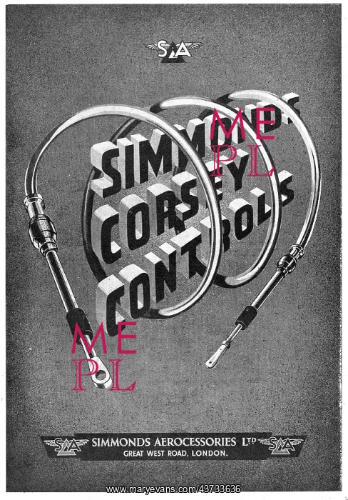 : Simmonds Aerocessories : Simmonds Corsey Controls : Simmonds Aerocessories : Simmonds Corsey Controls
