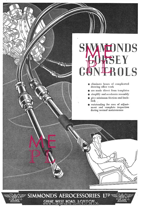 : Simmonds Aerocessories : Simmonds Corsey Controls : Simmonds Aerocessories : Simmonds Corsey Controls