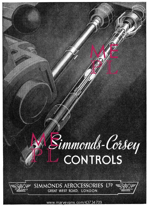 : Simmonds Aerocessories - Simmonds Corsey Controls : Simmonds Aerocessories - Simmonds Corsey Controls