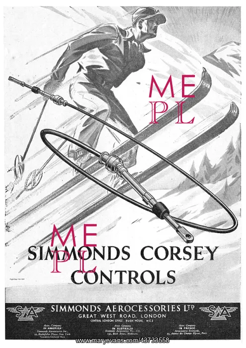 : Simmonds Corsey Aircraft Controls : Simmonds Corsey Aircraft Controls