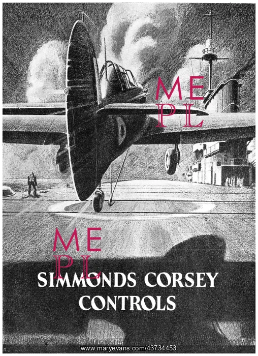 : Simmonds Corsey Controls 1943 : Simmonds Corsey Controls 1943