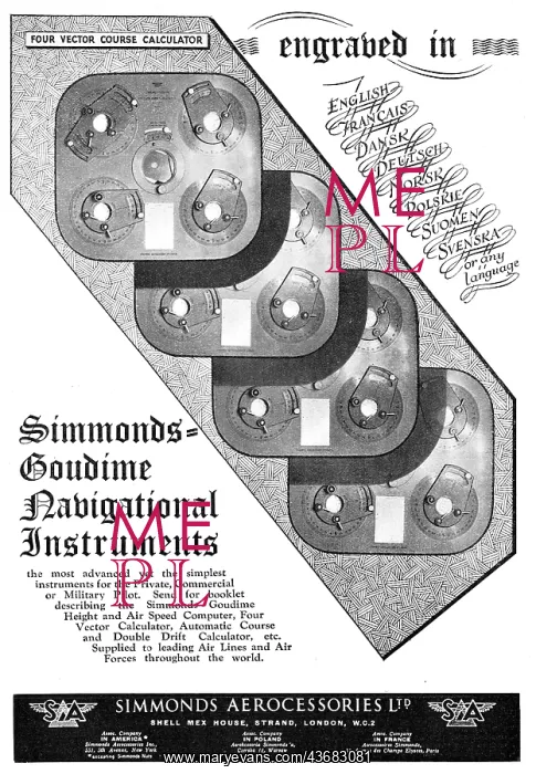 : Simmonds Navigational Instruments : Simmonds Navigational Instruments