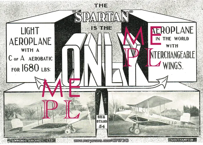 : Simmonds Spartan : Aerobatic C of A For 1680 LBS : Simmonds Spartan : Aerobatic C of A For 1680 LBS