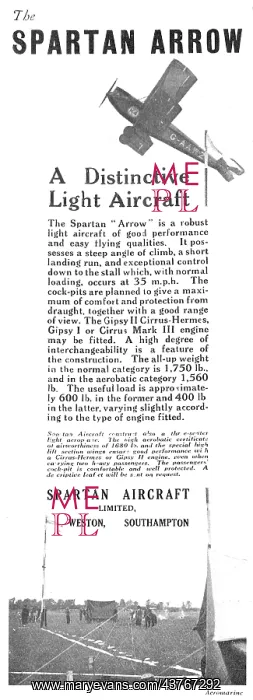 : The Simmonds Spartan Arrow - A Distinctive Light Aircraft : The Simmonds Spartan Arrow - A Distinctive Light Aircraft
