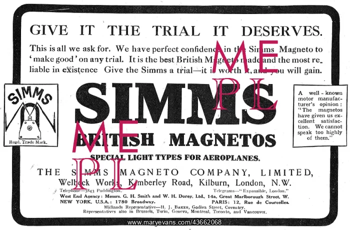 : The Simms Aeroplane Magneto - Give It The Trial It Deserves : The Simms Aeroplane Magneto - Give It The Trial It Deserves