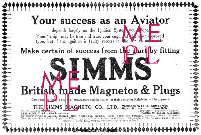: Simms Aviation Magnetos : Simms Aviation Magnetos