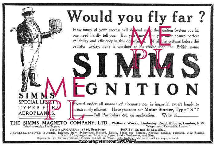  : Simms Aviation Magnetos
