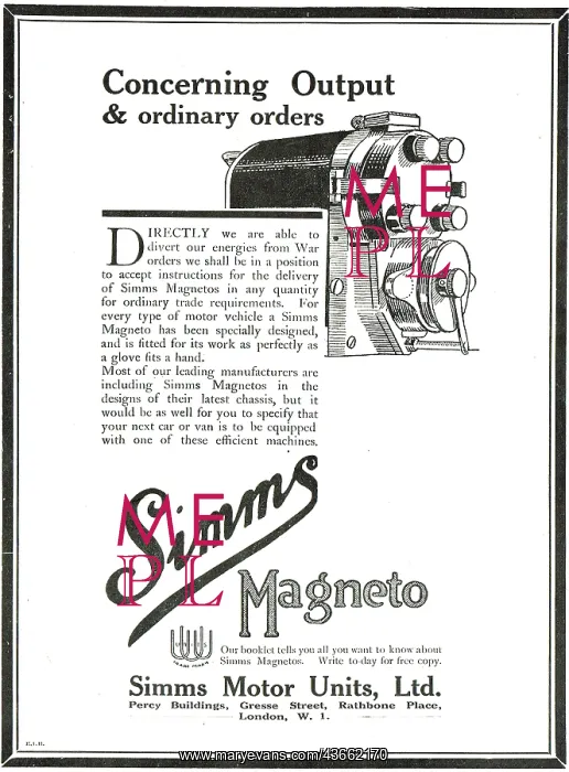 : Simms Aviation Magnetos : Simms Aviation Magnetos