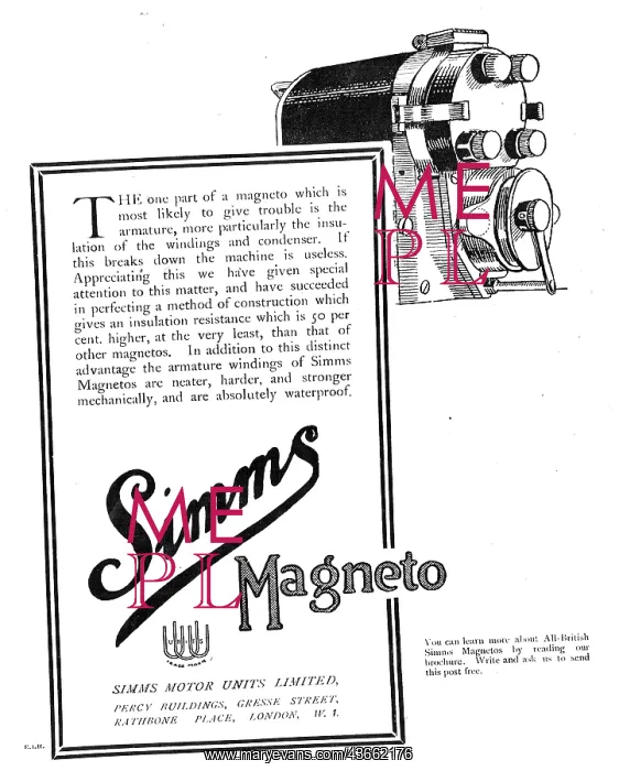  : Simms Magneto