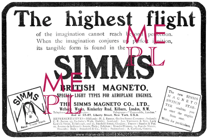  : Simms Magnetos