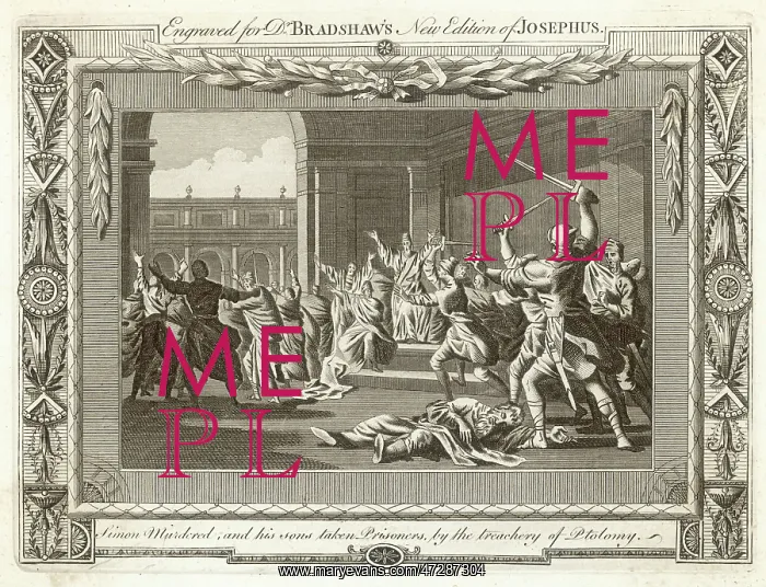 : SIMON MACCABEUS KILLED : SIMON MACCABEUS KILLED