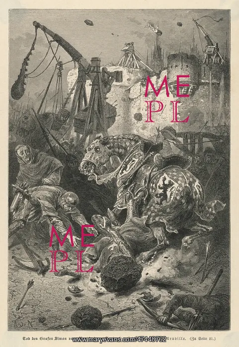 : SIMON DE MONTFORT KILLED : SIMON DE MONTFORT KILLED