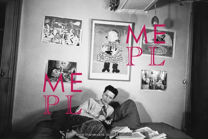 : Simone de Beauvoir, 1948 : Simone de Beauvoir, 1948