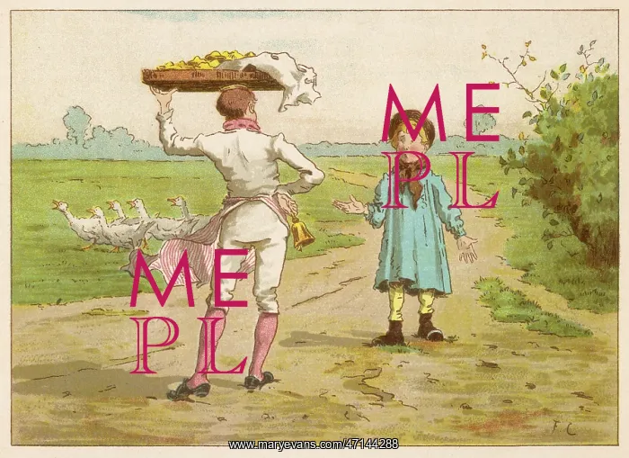 : Simple Simon meeting a pieman : Simple Simon meeting a pieman