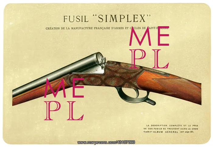  : Simplex gun by Mimard & Blachon