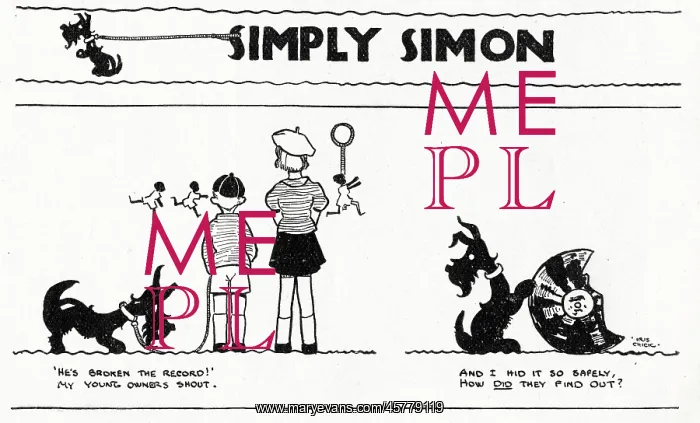 : Simply Simon Cartoon Strip by Iris Chick : Simply Simon Cartoon Strip by Iris Chick