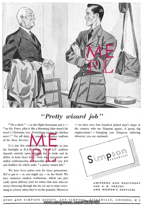 : Simpsons Of Picadilly - RAF Uniforms : Simpsons Of Picadilly - RAF Uniforms