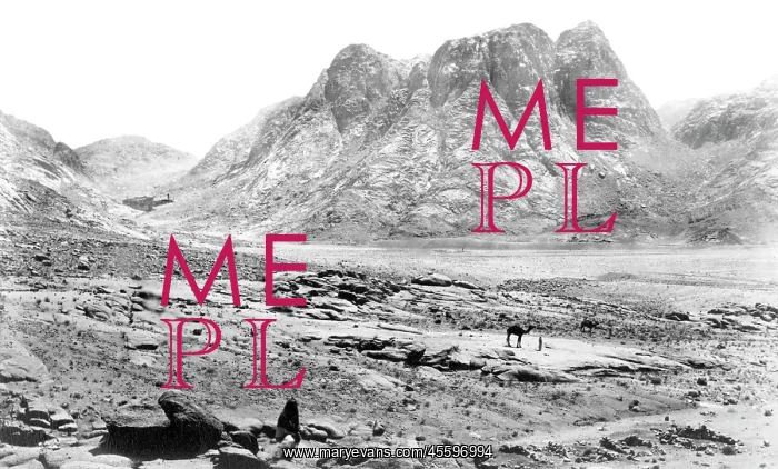  : Sinai, Mount Horeb c1860