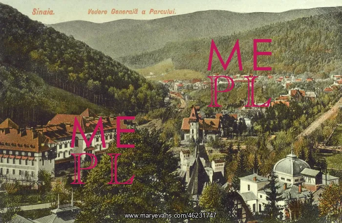 : Sinaia - Romania - View over the Park : Sinaia - Romania - View over the Park