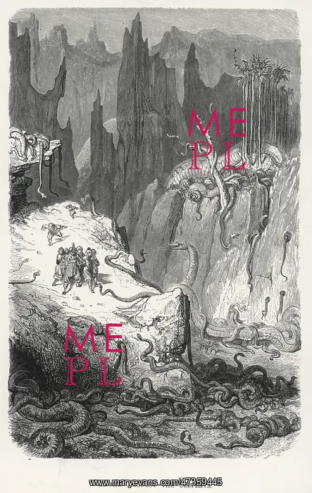  : Sinbad and Serpents(Dore