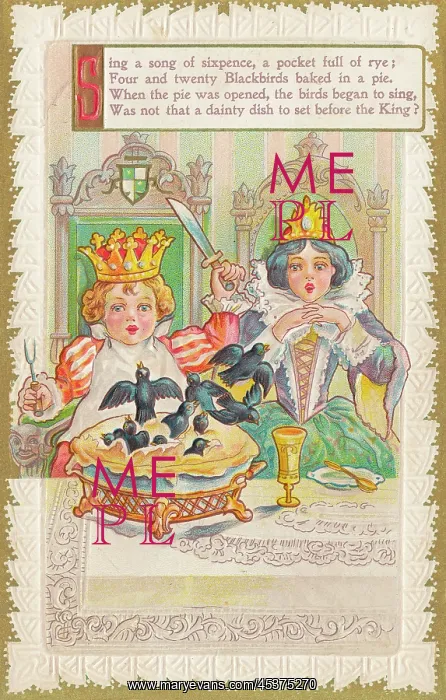 : Sing a Song of Sixpence : Sing a Song of Sixpence