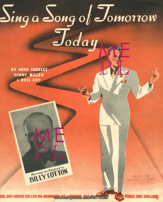 : Sing A Song Of Tomorrow Today : Sing A Song Of Tomorrow Today