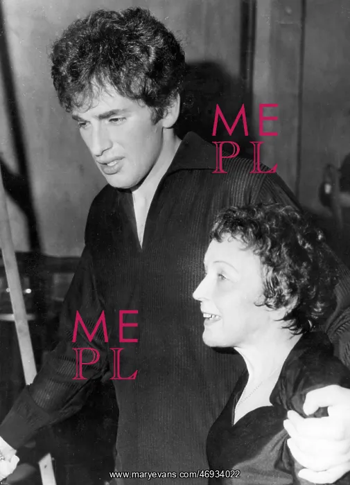 : Singer Edith Piaf 1915 - 1963 : Singer Edith Piaf 1915 - 1963