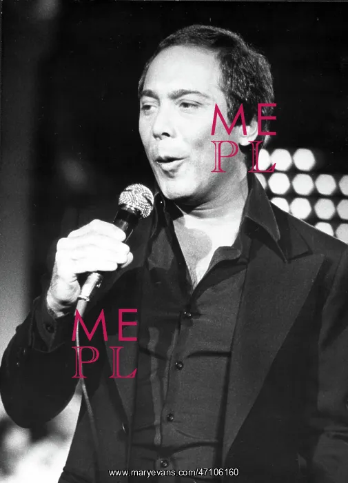 : Singer Paul Anka 1941 - : Singer Paul Anka 1941 -