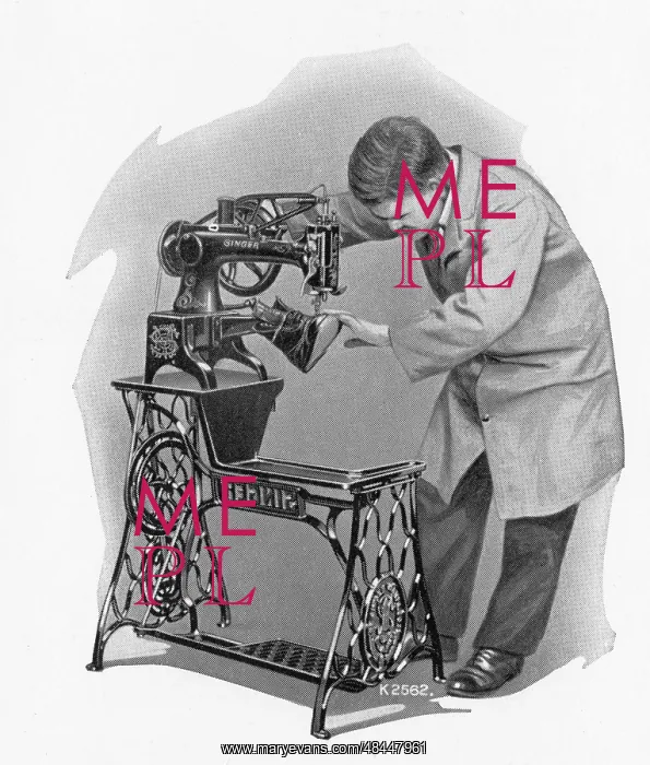 : Singer Sewing Machine - Shoe Repairer's Machine : Singer Sewing Machine - Shoe Repairer's Machine