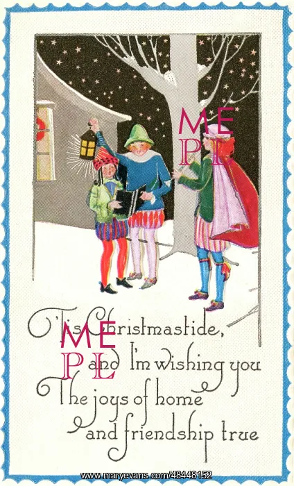  : Singing carols in the snow