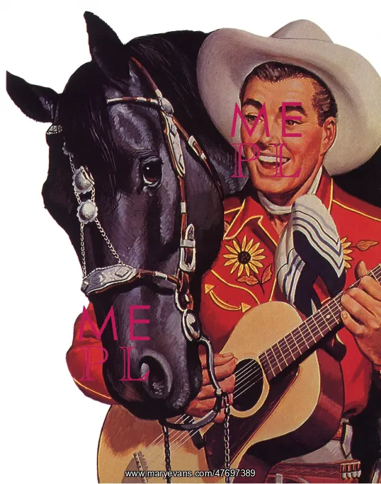  : Singing Cowboyand and Horse